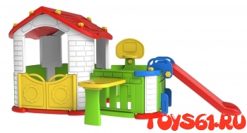 Toy Monarch Игровой комплекс "Дом" с баск. кольцом